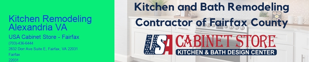 Kitchen Remodeling Alexandria VA