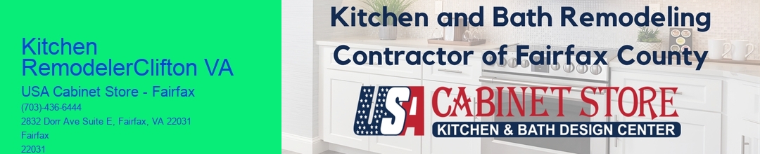 Kitchen RemodelerClifton VA 