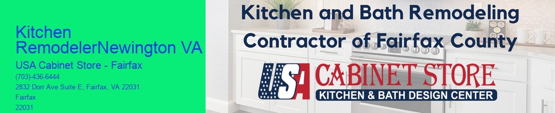 Kitchen RemodelerNewington VA 