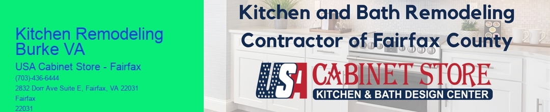 Kitchen Remodeling Burke VA