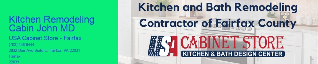 Kitchen Remodeling Cabin John MD
