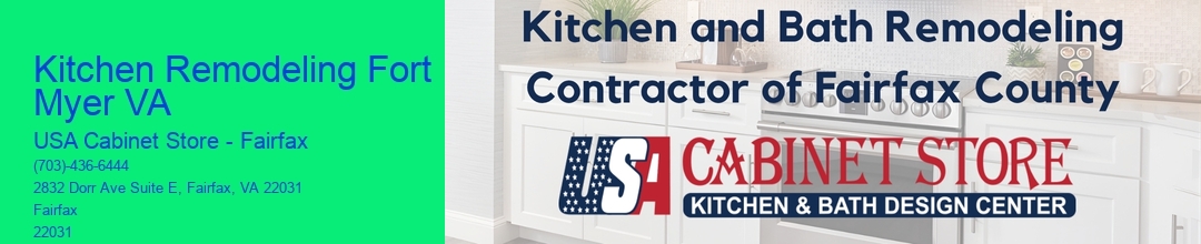 Kitchen Remodeling Fort Myer VA