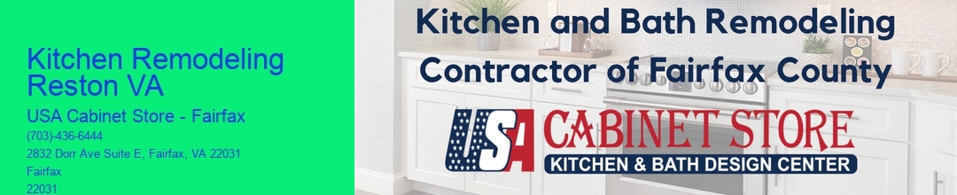 Kitchen Remodeling Reston VA